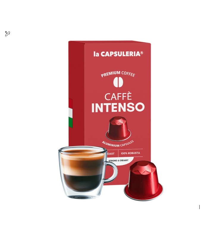 INTENSO CAFFE IRISH CREAM FLAVOURED COFFEE 10 CAPSULES 