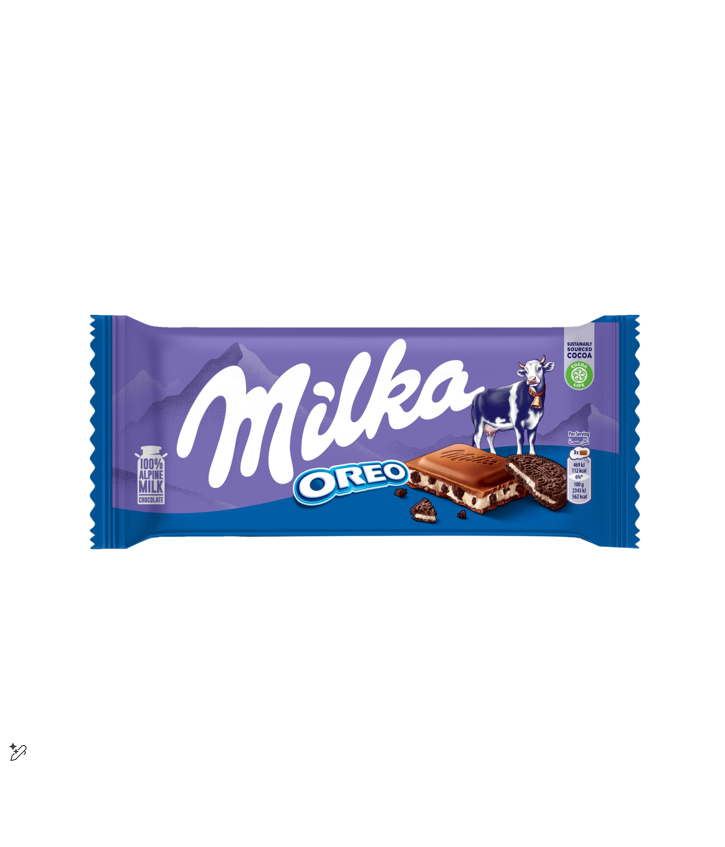 MILKA OREAO CHOCOLATE 100GM