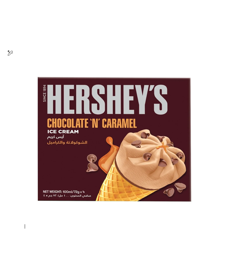 HERSHEYS MINI CONES ASST. (6X50ML) 