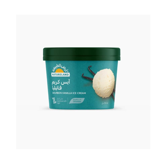 NATURELAND VANILLA ICE CREAM 125ML