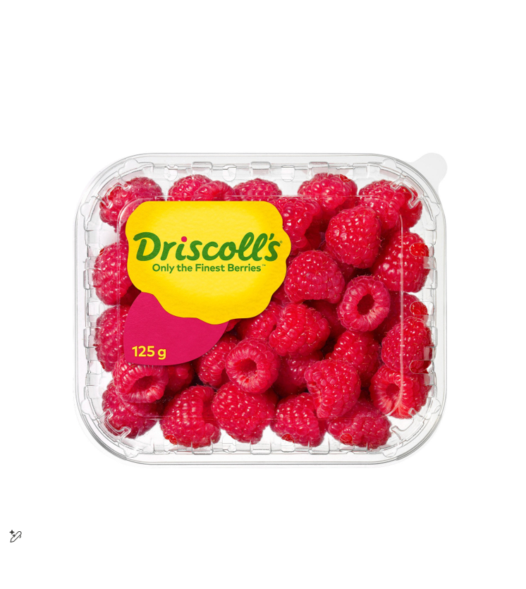 RASPBERRY PKT 125GM III