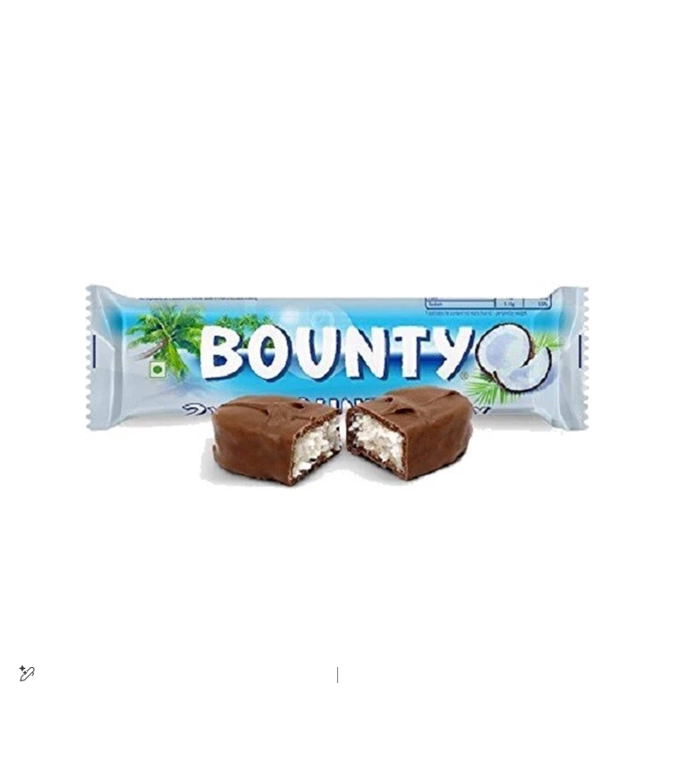 BOUNTY COCONUT CHOCOLATE 50GM