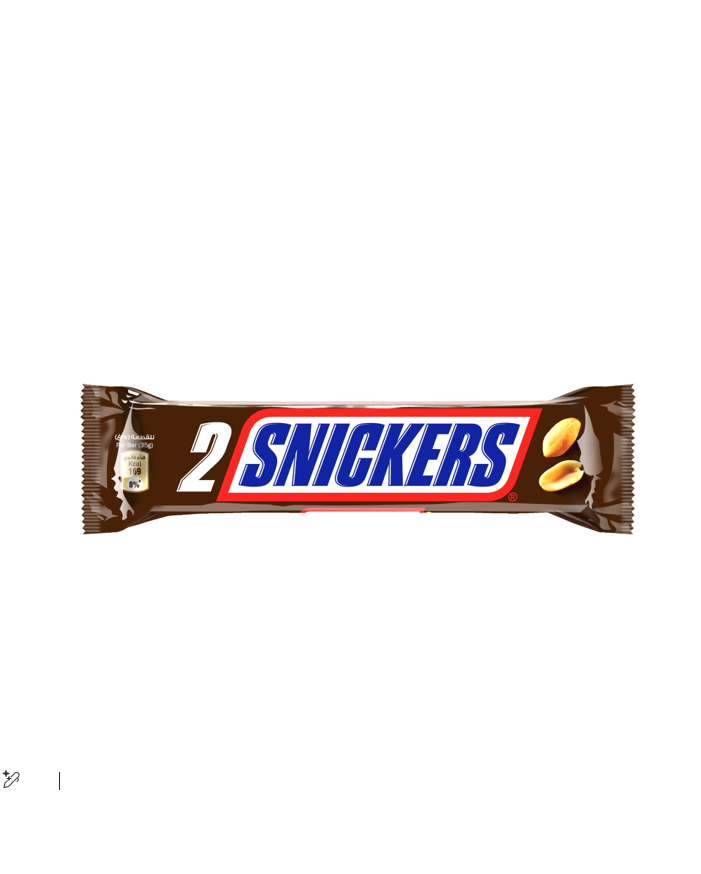 SNICKERS CHOCOLATE DUO BAR 70GM
