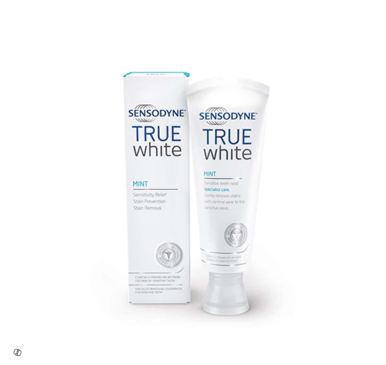 SENSODYNE TRUE WHITE MINT TOOTHPASTE 75ML