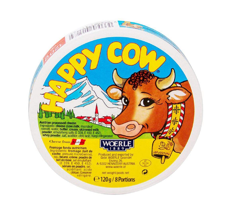 HAPPY COW CHEESE REGULAR PORTION 120GM