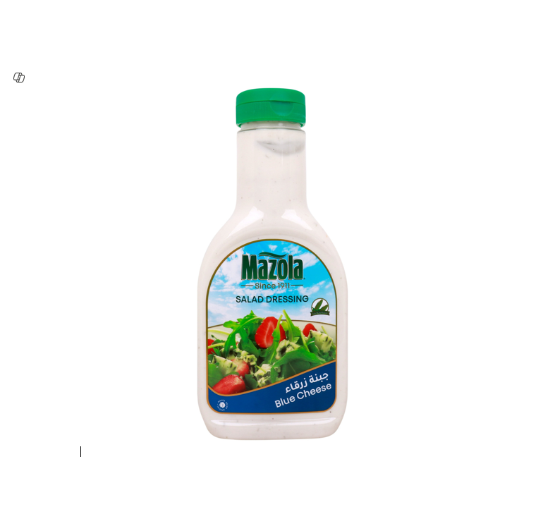 MAZOLA BLUE CHEESE SALAD DRESSING 400ML