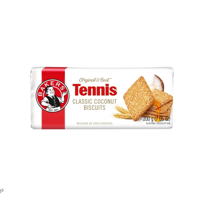 TENNIS BISCUITS CLASSIC COCONUT 200GM