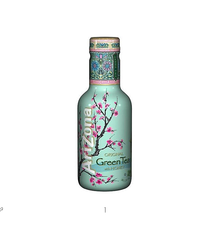 ARIZINA GREEN TEA WITH HONEY 500ML