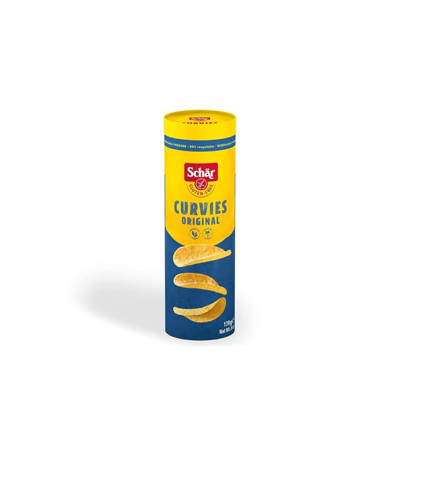 SCHAR GLUTEN-FREE CURVIES ORIGNAL CHIPS 170GM