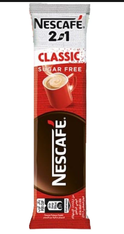 Nescafé 2in1 Instant Coffee Sachet - sugar free