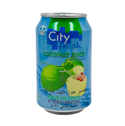 [I0169] City Fresh Long Life Coconut Juice with Pulp 310ml