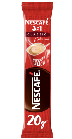 [1740-00368] Nescafé 3in1 Classic Instant Coffee Sachet 20GM