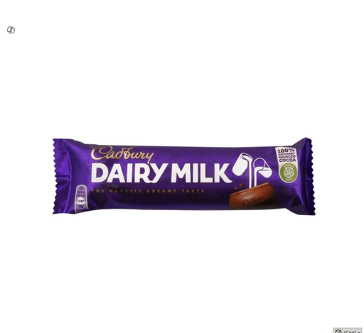 [DMRE10] Cadbury Dairy Milk Chocolate Bar 10G