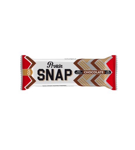 Nanosupps Snap 16% Protein Chocolate Coated Wafer Filled with Cream - vegetarian