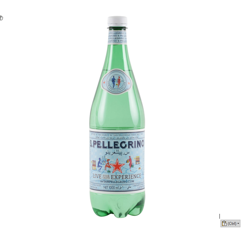 [805B1LPT1345] San Pellegrino Sparkling Water 1L