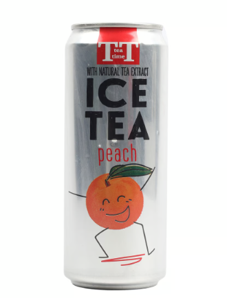 [T010] Tea Time Peach Ice Tea 330ml