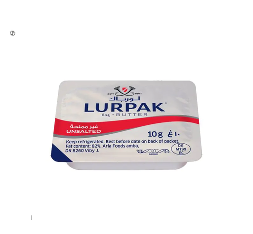 LURPAK UNSALTED BUTTER 10g