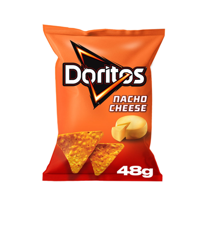 [8190] Doritos Nacho Cheese Tortilla Chips 48GM