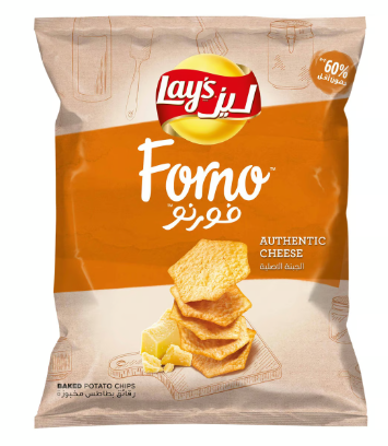 [8714] Lay's Forno Oven Baked Cheese Potato Chips 40GM