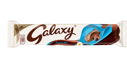 Galaxy Chocolate Bar with Fruit & Nut