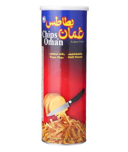 [bc-om05] Chips Oman Chili Potato Chips - vegetarian