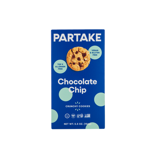 PARTAKE CHOCOLATE CHIP CRUNCHY COOKIES