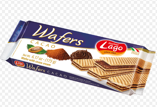 Gastone Lago Snek Wafers Filled with Cocoa Cream