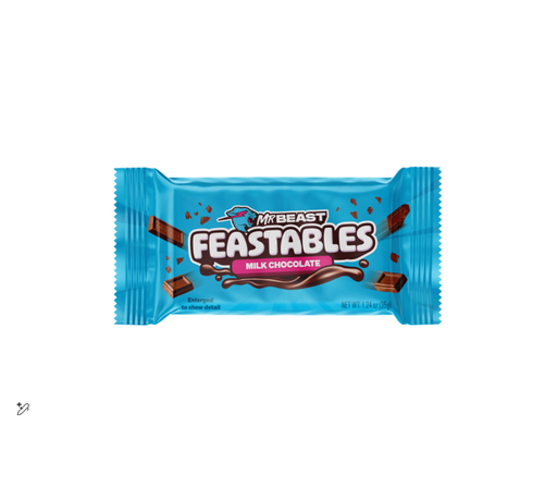 [850027880174] Feastables Milk Chocolate Bar 35GM