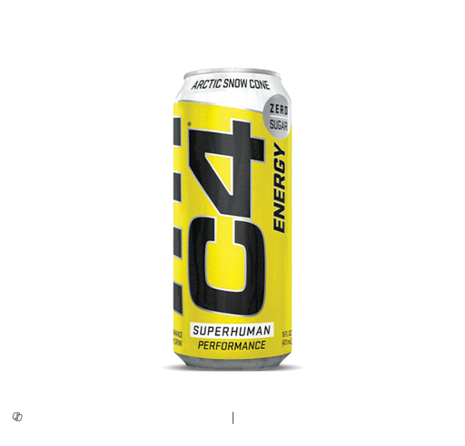 C4 ULTIMATE ENERGY DRINK ARCTIC SNOW ZERO SUGAR