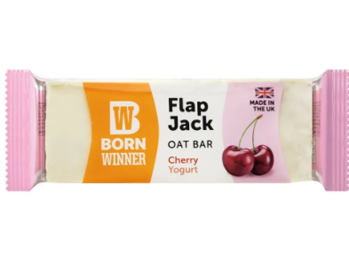 [BW-10-04] Born Winner Flapjack Oat Bar with Cherry & Yogurt