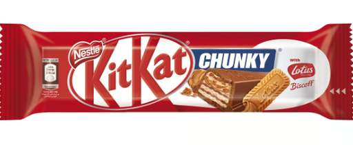 [4720-02190] KitKat Chunky Lotus Chocolate Wafer Bar 41.5g