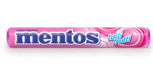 Mentos Chewy Dragees Tutti Frutti Flavor