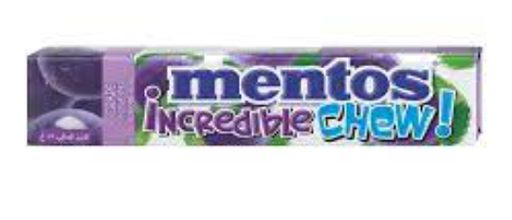 Mentos Incredible Chew Grape Flavor