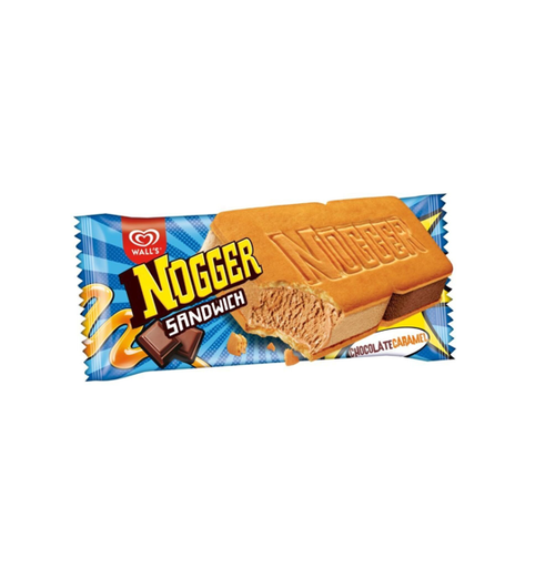 Wall's Nogger Chocolate Caramel Sandwich Ice Cream