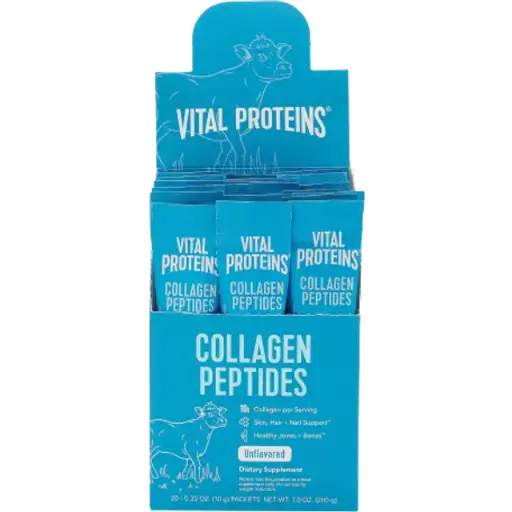 VITAL PROTEIN COLLAGEN PEPTIDES UNFLAVORED (20PCS)