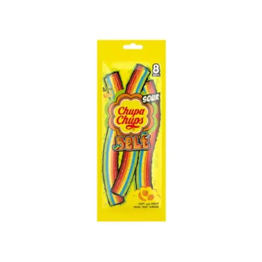 Chupa Chups Sour Belt Mixed Fruit Flavor