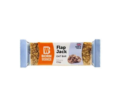 Born Winner Flapjack Oat Bar with Chocolate Chips
