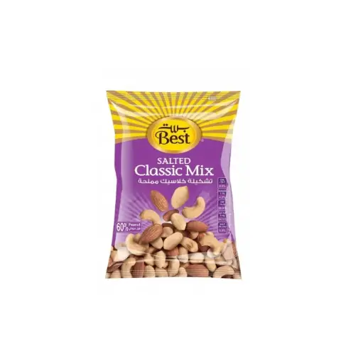 [B01-044] Best Classic Salted Mixed Nuts Pouches 50gm