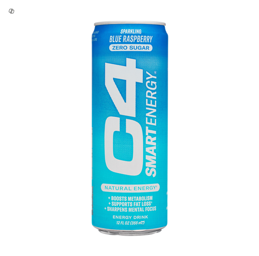 C4 SMART ENERGY SPARKLING BLUE RASPBERRY ZERO SUGAR