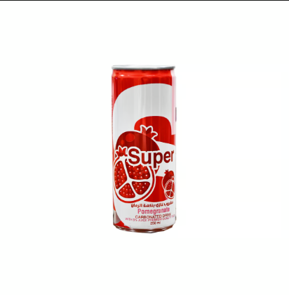Super Carbonated Pomegranate Drink