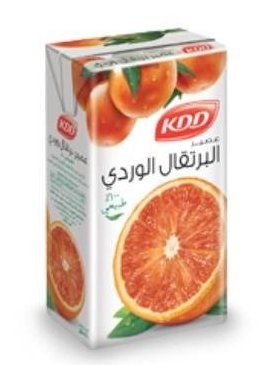 KDD Long Life Red Orange Juice