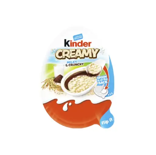[35119001] Kinder Creamy Chocolate Egg