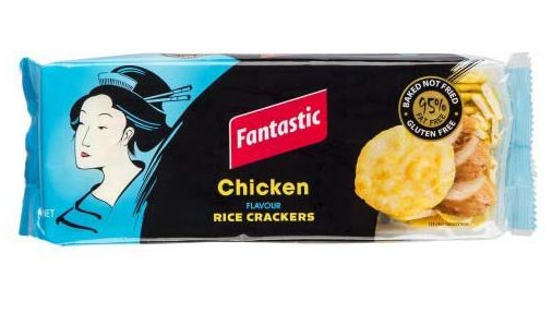 Fantastic Rice Crackers Chicken Flavor - gluten free