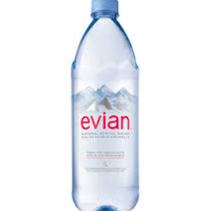 Evian Natural Mineral Water 1L