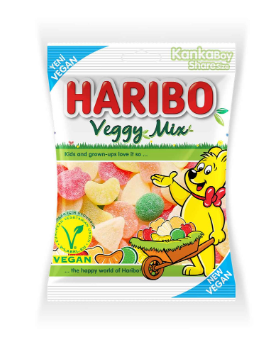 Haribo Veggy Mix Gummies - Vegan
