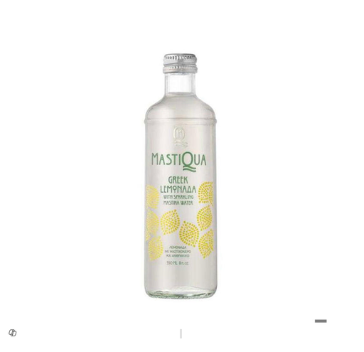 Mastiqua Greek Lemonade Drink with Sparkling Mastiha Water