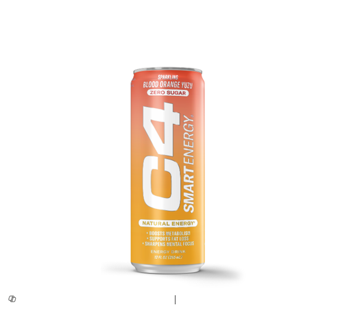 C4 Smart Energy Drink Blood Orange Yuzu Flavor - sugar free