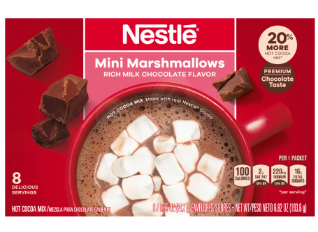 Nestle Hot Cocoa Mix Milk Chocolate Flavor with Mini Marshmallows