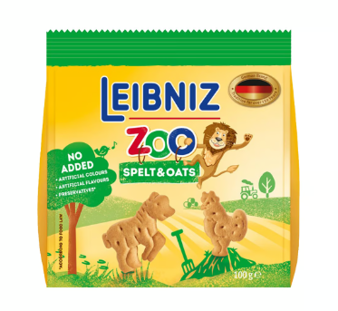 Leibniz Zoo Biscuits with Spelt & Oats