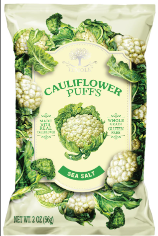 [50020TRC1] Temole Cauliflower Puffs with Sea Salt Flavor - gluten free 56G